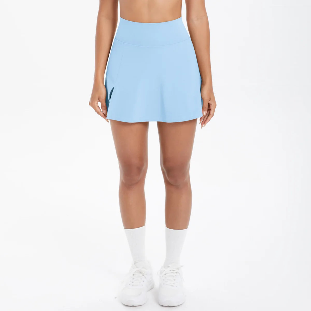 JUREN Sports Yoga Skirts Short Women Golf Tennis Skirts Gym Tennis Skirts Shorts Golf Wear for Women Yoga Running Workout Skirt