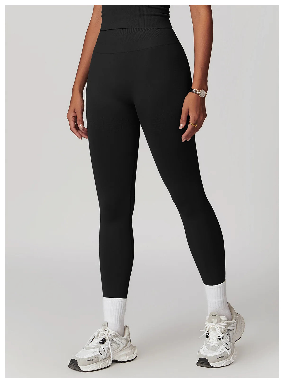 High Waist Seamless Leggings Women Fitness Running Yoga Pants Ribbed Leggings Energy Gym Tights Leggings Casual Workout Leggings
