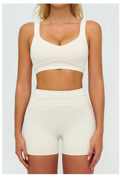 Yoga Shorts Women Fitness Shorts Running Cycling Shorts Breathable Sports Leggings High Waist Tights Workout Gym Summer Shorts