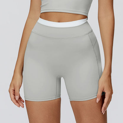 Summer Shorts Women Yoga Shorts High Waist Workout Shorts Fitness Yoga Lift Butt Fitness Yoga Gym Running Short Pants Sportswear