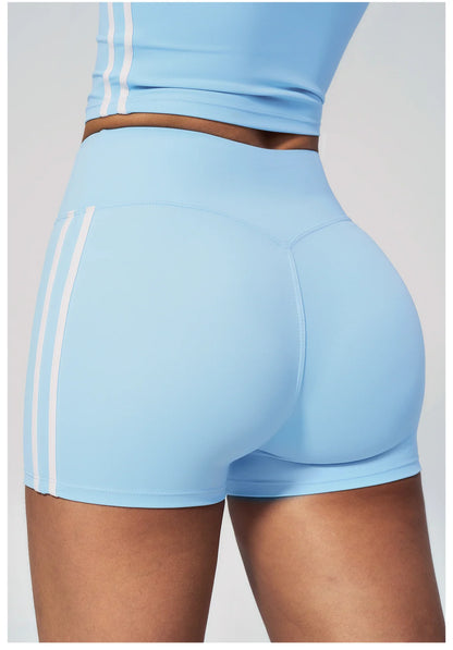 Sports Short Women Yoga Legging Shorts Squat Proof High Waist Fitness Tight Shorts Quick Drying Cycling Shorts Workout Gym Short