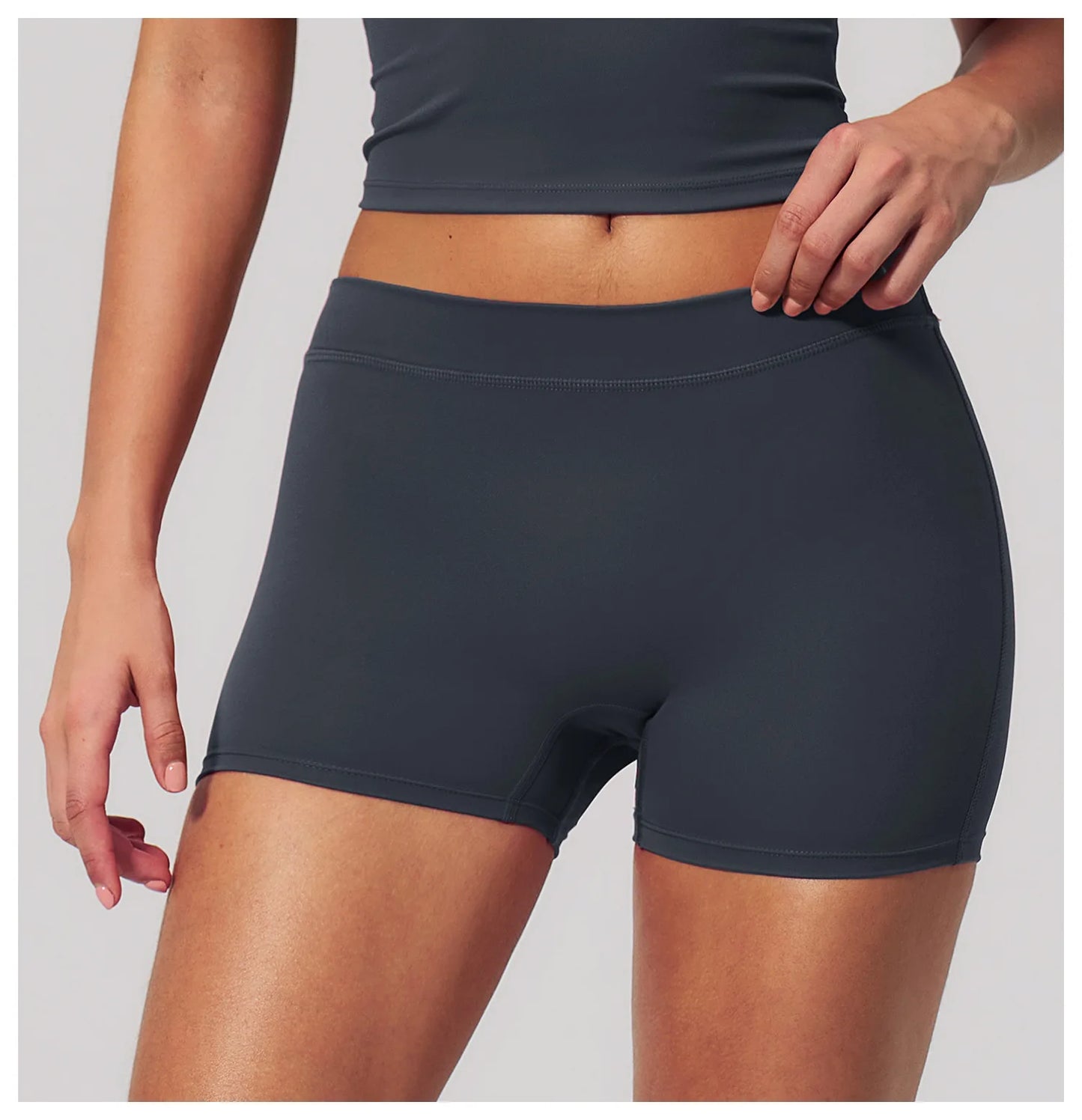 Summer Women Fitness Workout Shorts Yoga High Waist Lift Butt Fitness Shorts Gym Running Sportswear Women Push Up Gym Leggings