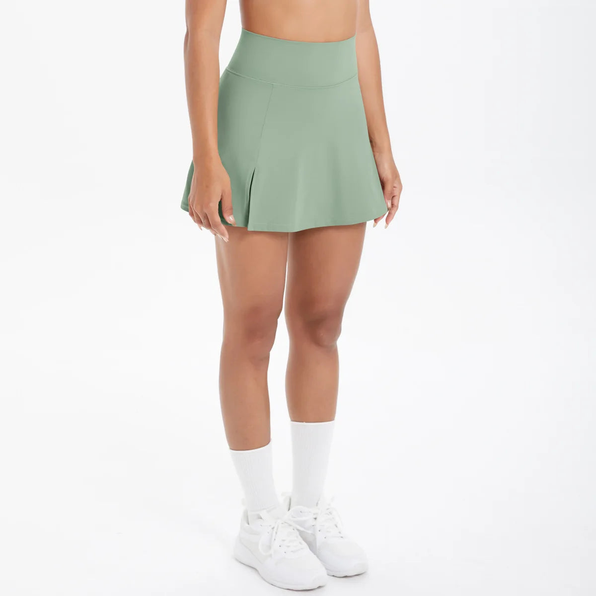 JUREN Sports Yoga Skirts Short Women Golf Tennis Skirts Gym Tennis Skirts Shorts Golf Wear for Women Yoga Running Workout Skirt