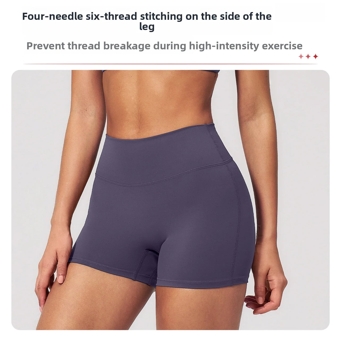 JUREN Yoga Shorts Women Fitness Shorts Running Cycling Shorts Breathable Sports Leggings High Waist Summer Workout Gym Shorts