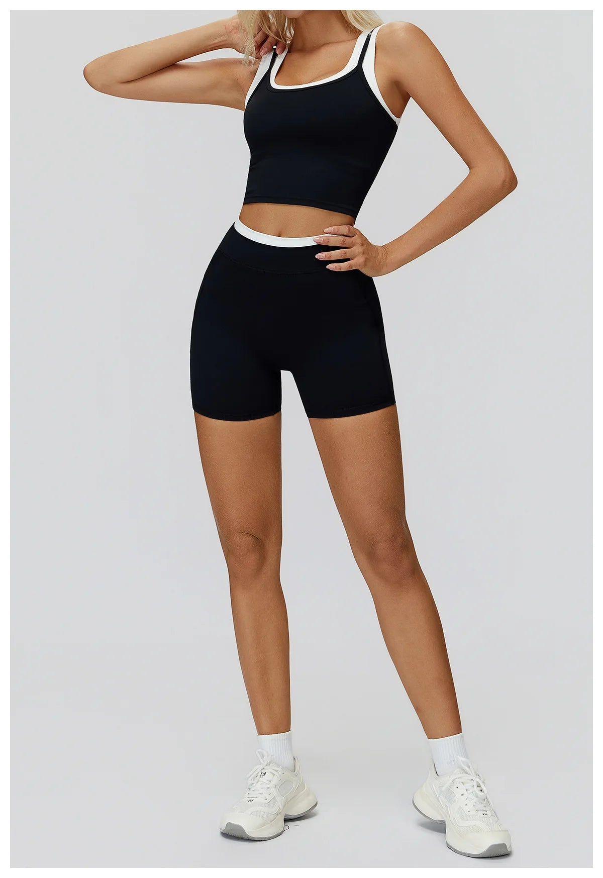Summer Shorts Women Yoga Shorts High Waist Workout Shorts Fitness Yoga Lift Butt Fitness Yoga Gym Running Short Pants Sportswear