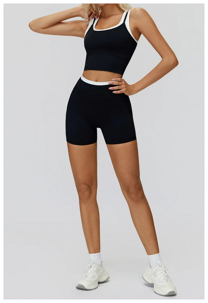Summer Shorts Women Yoga Shorts High Waist Workout Shorts Fitness Yoga Lift Butt Fitness Yoga Gym Running Short Pants Sportswear