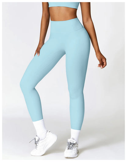 Summer Yoga Leggings Women Fitness Leggings Running Cycling Pants Breathable Sports Leggings High Waist Workout Gym Clothing