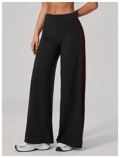 Yoga Pants, Women's Fitness Pants High Waist Straight Leg Wide Leg Pants Casual Pants Sports Outdoor Cycling Running Pants