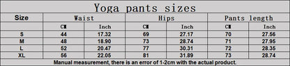 Yoga Pants Women Cropped Pants Sports Pants Fitness Leggings Tights Breathable Quick-drying High Waist Running Workout Pants