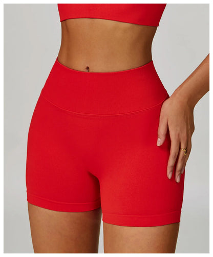 Running Sports Shorts Women Buttock Lift Gym Legging Women Scrunch Cycling Slim Fit Workout Shorts High Waist Summer Yoga Shorts