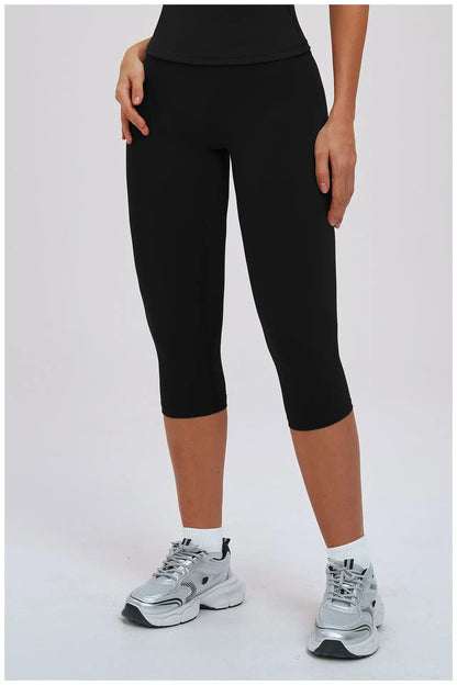 Yoga Capri Pants Women's Pants Sporty Leggings Woman Tracksuits Push Up Gym Fitness Legging Running Athletic High Waist Leggings