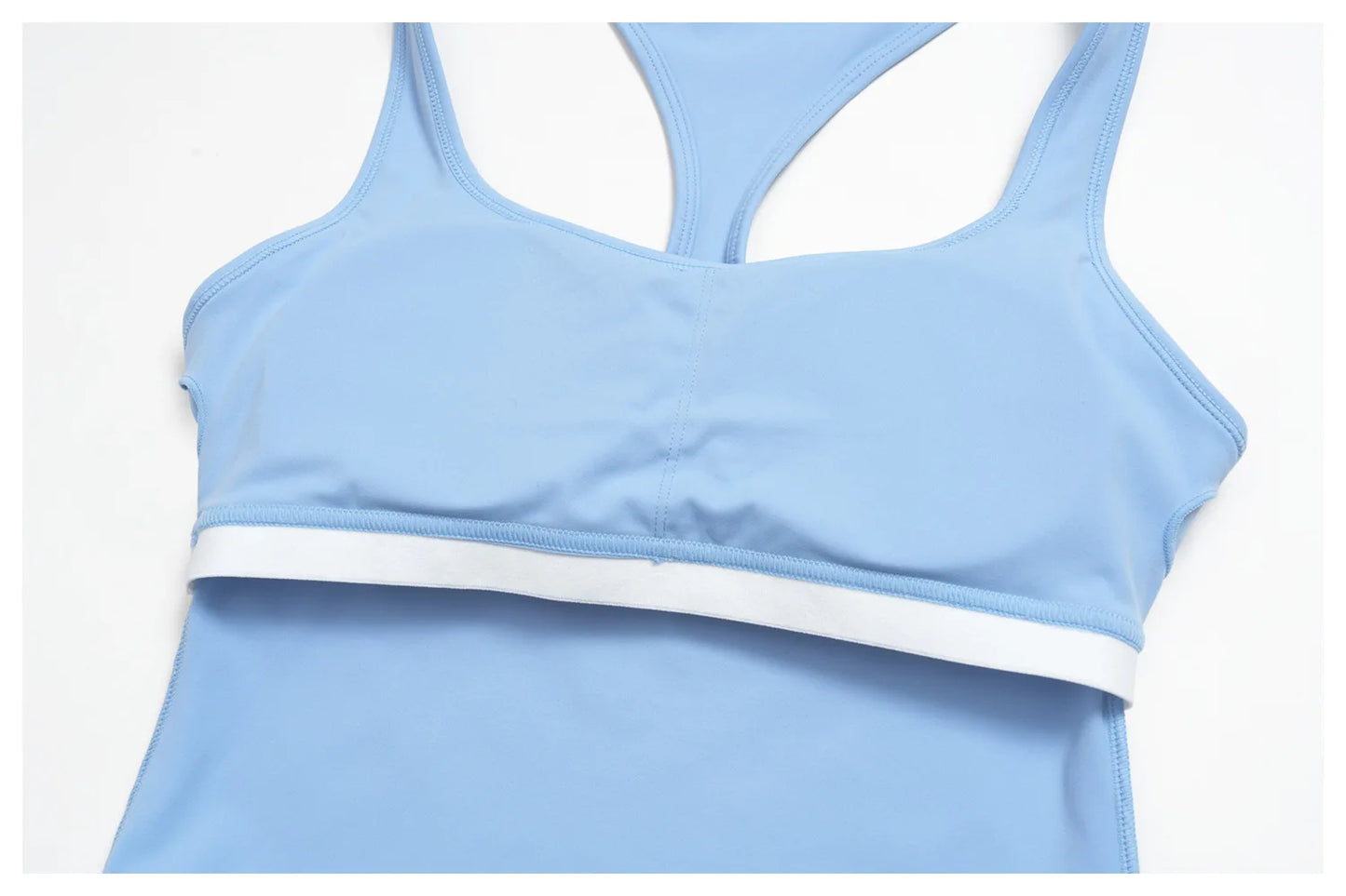Yoga Vest Women Running Top Tank Top Short Sleeve I-shape Backless Gym Bra Running Workout Top Solid Color Nylon Fitness Top